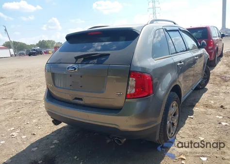 2013 Ford Edge Sel from USA, damaged, VIN 2FMDK4JC6DBC42089